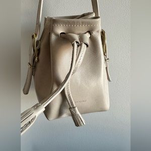 FOUNT Leather Petite Coventry Bucket Bag